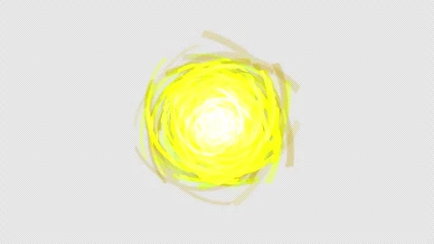 A yellow swirly design Stock Footage 331267931