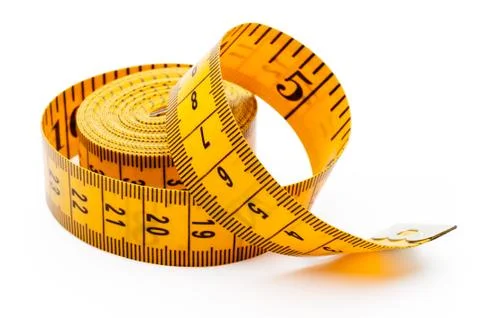 Yellow tailor meter Stock Photos