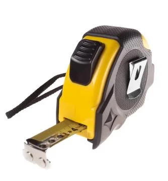 Yellow tapeline Stock Photos