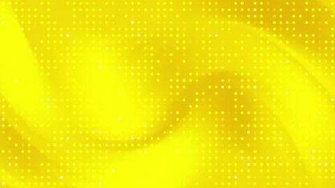 Yellow technology background, dot abstract gradient backgrounds wave fluid Stock Footage 296396656