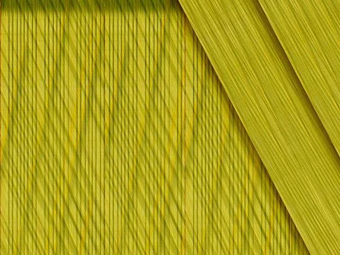 Yellow Textile Texture With Woven Threads and Diagonal Striped Pattern Clos.. Stock Photos