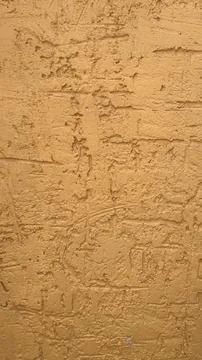 Yellow texture of wall Stock Photos