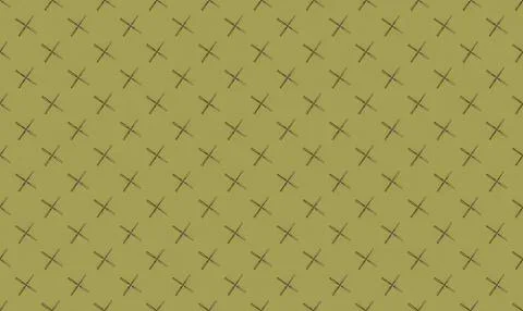 Yellow textured surface with small cross pattern Stock Illustration