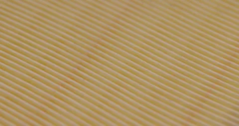 Yellow thin car filter for air filtration, new clean car filter to ensure engine Stock Footage 270003713