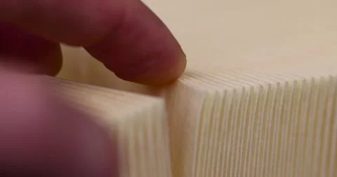 Yellow thin car filter for air filtration, new clean car filter to ensure engine Stock Footage 275218524