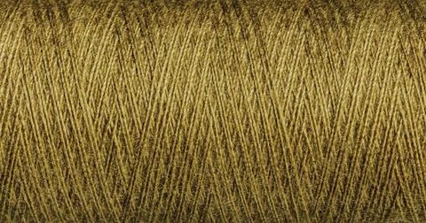 Yellow Thread Texture with Weave for Creative Craft Projects Stock Photos