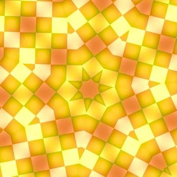 Yellow Tiles Stock Illustration