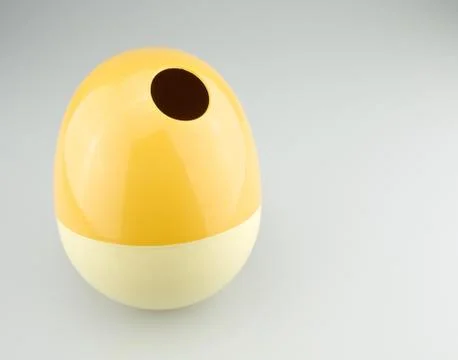 Yellow tissue box as egg Stock Photos