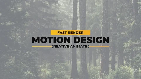 Yellow Titles Stock After Effects