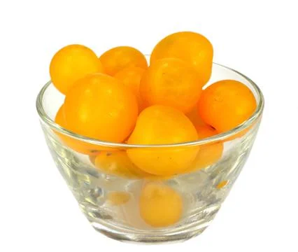 Yellow tomatoes Stock Photos