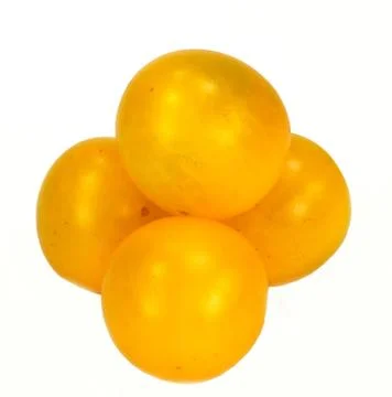 Yellow tomatoes Stock Photos