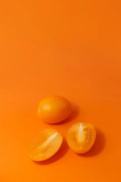 Yellow tomatoes Stock Photos