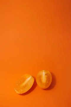 Yellow tomatoes Stock Photos