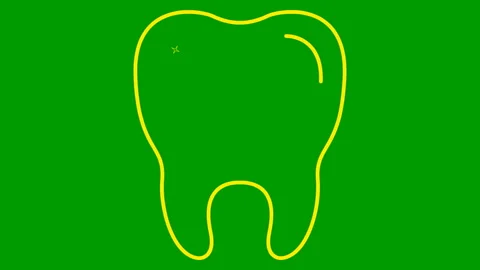 Yellow tooth green Stock Footage 223172486
