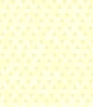 Yellow triangle pattern. Seamless vector Stock Illustration