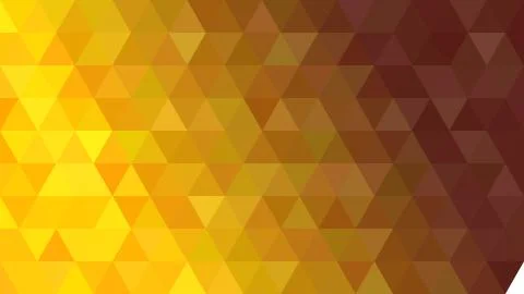 Yellow triangular low poly, Mosaic pattern Background, Vector illustration gr イラスト素材