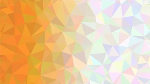 Yellow, Triangular  low poly, mosaic pattern background, Vector polygonal ill Illustrazione stock