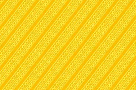 Yellow Tribal Diagonal Pattern Background With Geometric Seamless Texture F.. Illustrazione stock