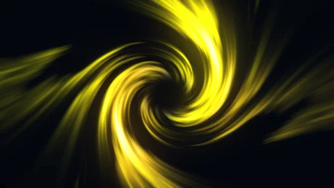 Yellow Twirl Background Stock Footage 222809068
