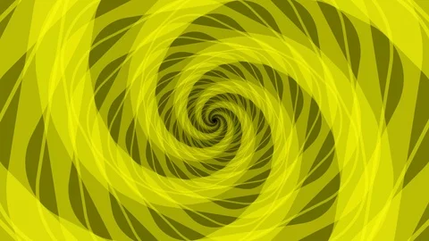 Yellow twisted line Stock-Footage 98273432