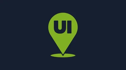 Yellow UI or UX design icon isolated on ... | Stock Video | Pond5