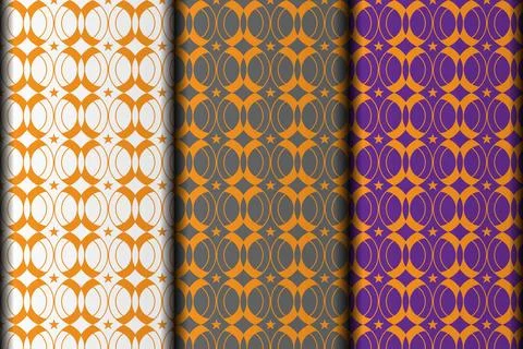 Yellow vector eps nice pattern design. Stock Illustration