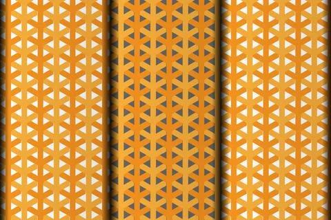 Yellow vector eps seamless pattern design. Stock Illustration