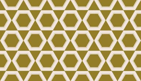 Yellow . Vector luxury abstract background. Vector seamless pattern Stock Illustration