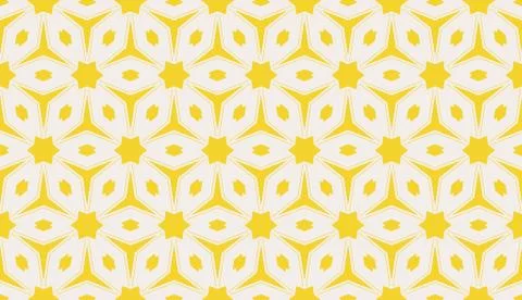 Yellow . Vector luxury abstract background. Vector seamless pattern Illustrazione stock