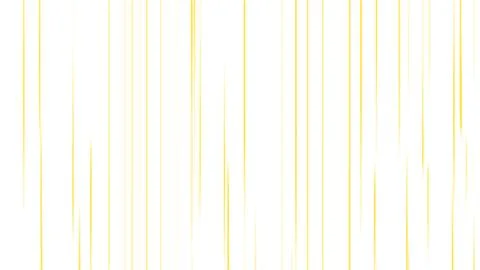Yellow vertical speed lines on white, motion effect background, comic actio.. 스톡 일러스트