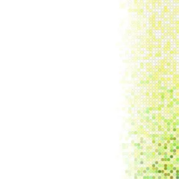Yellow vertical square mosaic background Stock Illustration