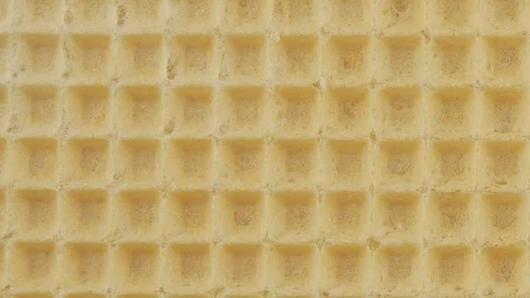 Yellow waffle texture Stock Footage 102187963