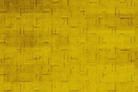 Yellow wall or paper texture,abstract cement surface background,concrete pa.. Stock Photos