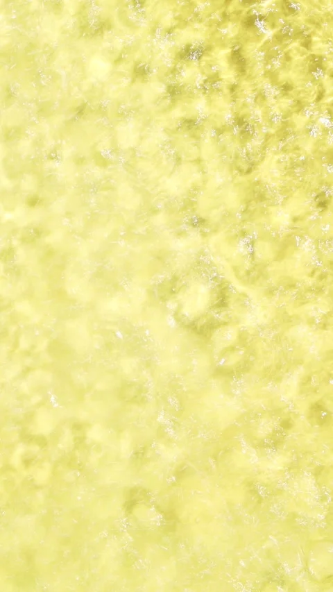 Yellow Water surface texture, Slow motio... | Stock Video | Pond5