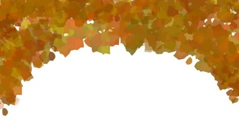 Yellow watercolor frame Stock Illustration