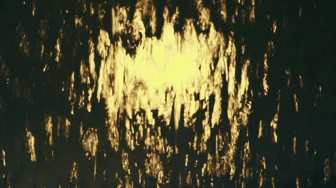 Yellow waterfall Stock Footage 31704162