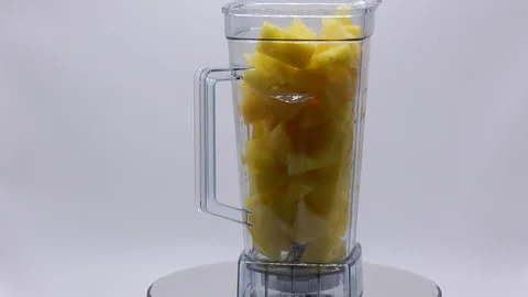 Yellow watermelon Stock Footage 124692665