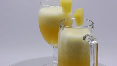 Yellow watermelon Stock Footage 124692835