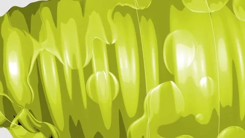 Yellow Wave Transition Animation 库存影片 320973992