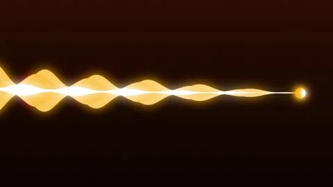 Yellow waves. fast movement. background motion animation Stock Footage 278255149