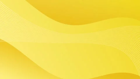 Yellow Wavy Lines Abstract Loop Background. Stock Footage 286775869