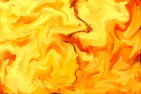 Yellow wavy pattern background design graphic artist accents stylish and vi.. Stock Photos