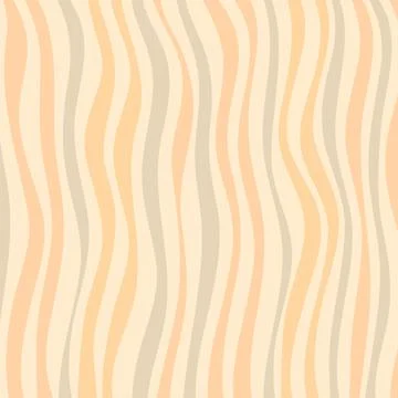 Yellow Wavy Sand Style Pattern Background Stock Illustration