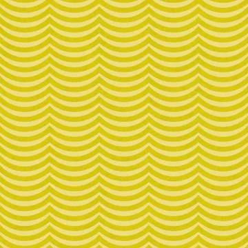 Yellow Wavy Stripes Tile Pattern Repeat Background 库存插图