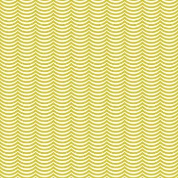 Yellow Wavy Stripes Tile Pattern Repeat Background 库存插图