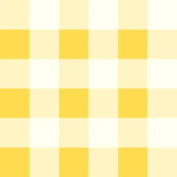 Yellow White Chessboard Background Stock Illustration