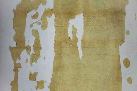 Yellow-white spots on plastic, old background, excellent background for annou Stock Photos