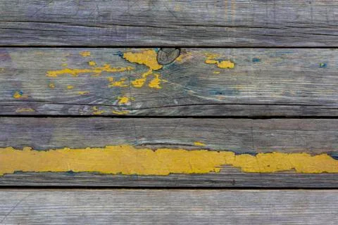 Yellow Wood texture background surface with old natural pattern. A old dirty Stock Photos