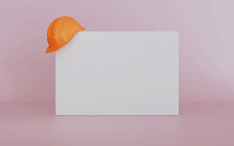 Yellow worker hat, Construction or working safety yellow helmet icon Stock Illustration