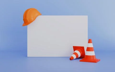 Yellow worker hat, Construction or working safety yellow helmet Stock Illustration